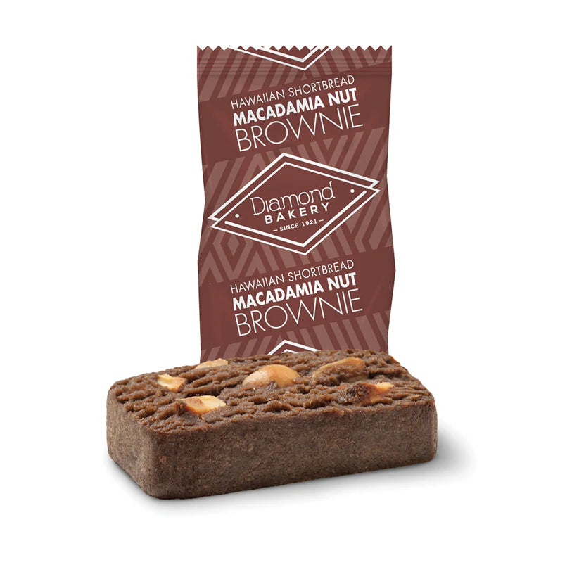 Diamond Bakery Hawaiian Macadamia Shortbread Cookies - Brownie 4.0oz