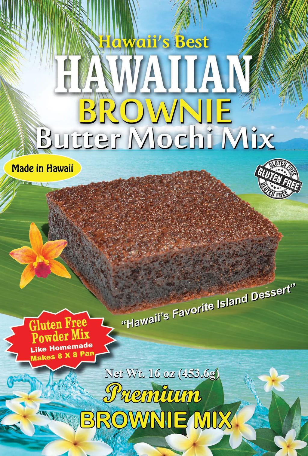 Hawaii's Best Brownie Butter Mochi Mix - 16 oz