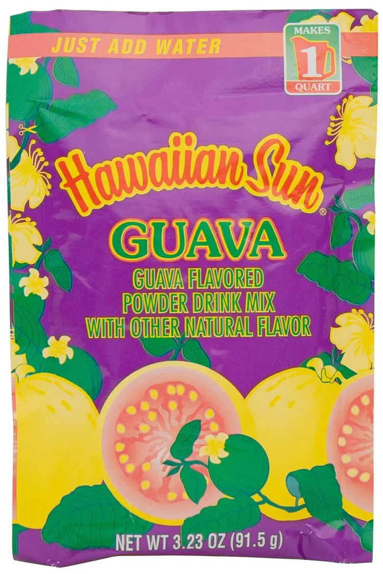 Hawaiian Sun Guava Powder Drink Mix - 3.23 oz (91.5 g)