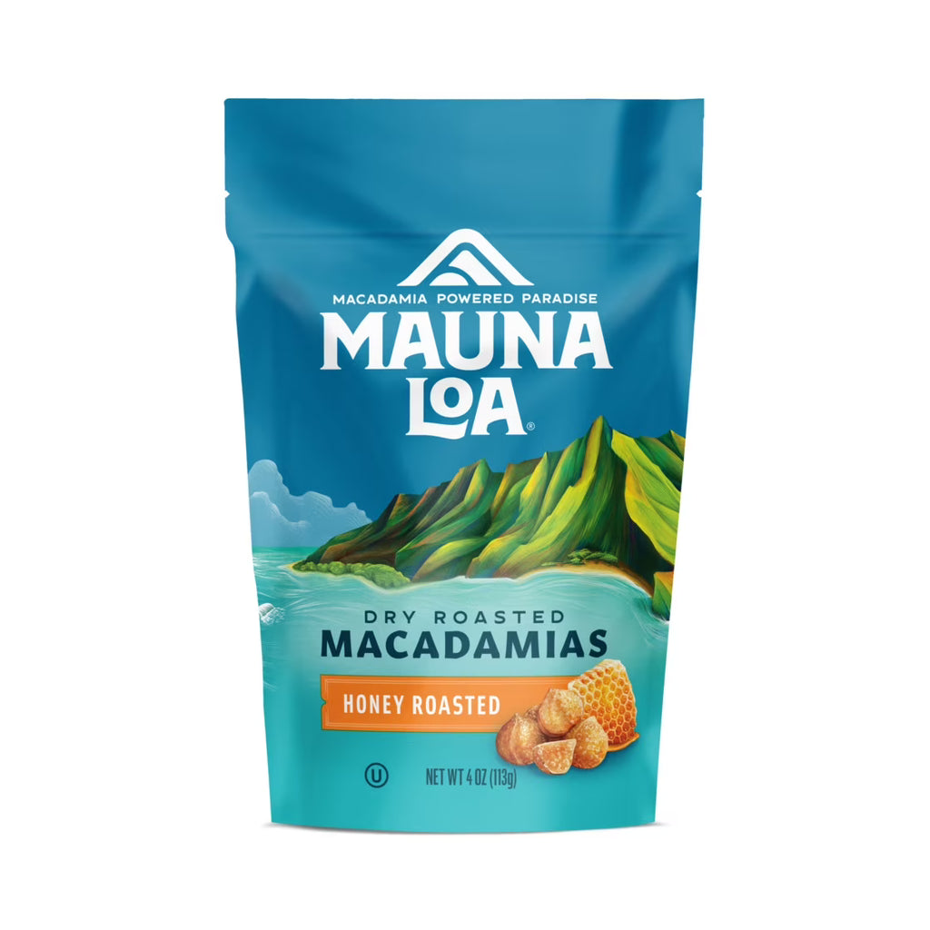 Mauna Loa Honey Roasted Macadamia Nuts - 4 oz
