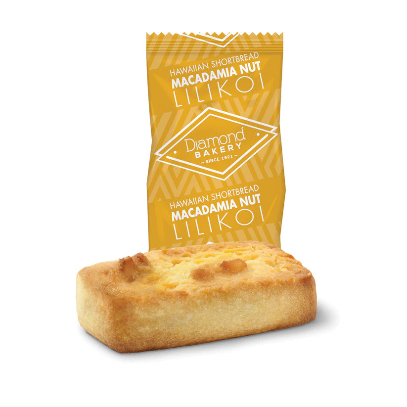 Diamond Bakery Hawaiian Macadamia Shortbread Cookies - Lilikoi 4.0oz
