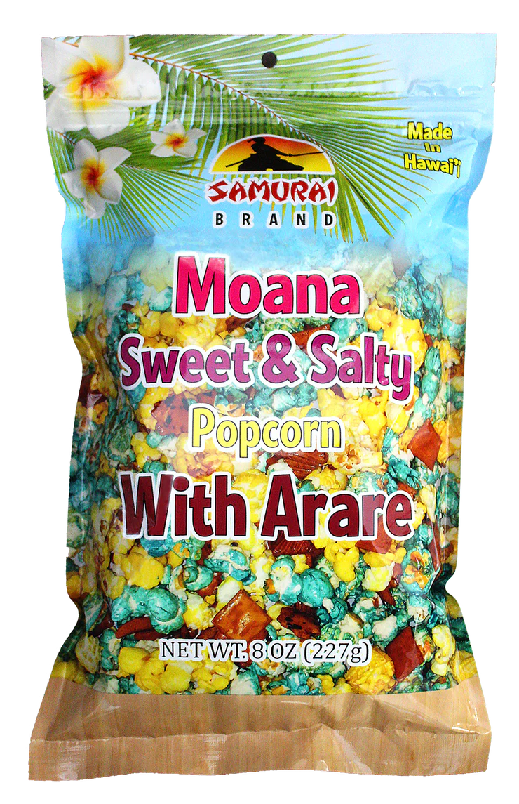 Moana Sweet & Salty Popcorn with Arare - 8 oz