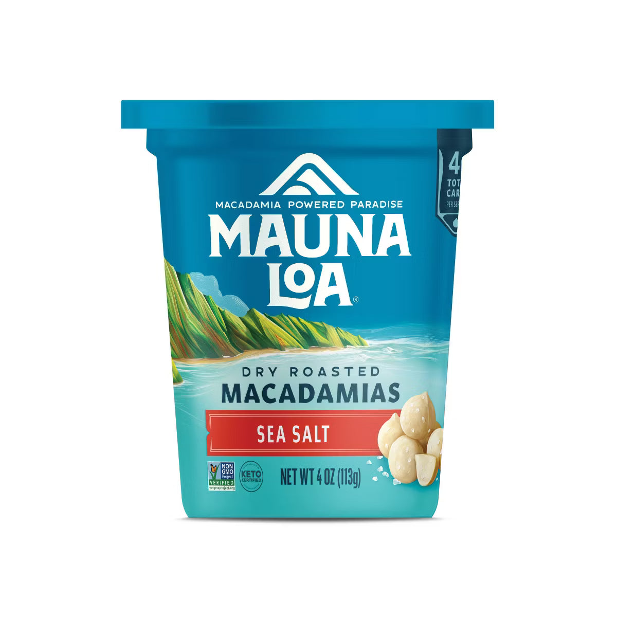 Mauna Loa Sea Salt Macadamia Nuts - 4.0 oz