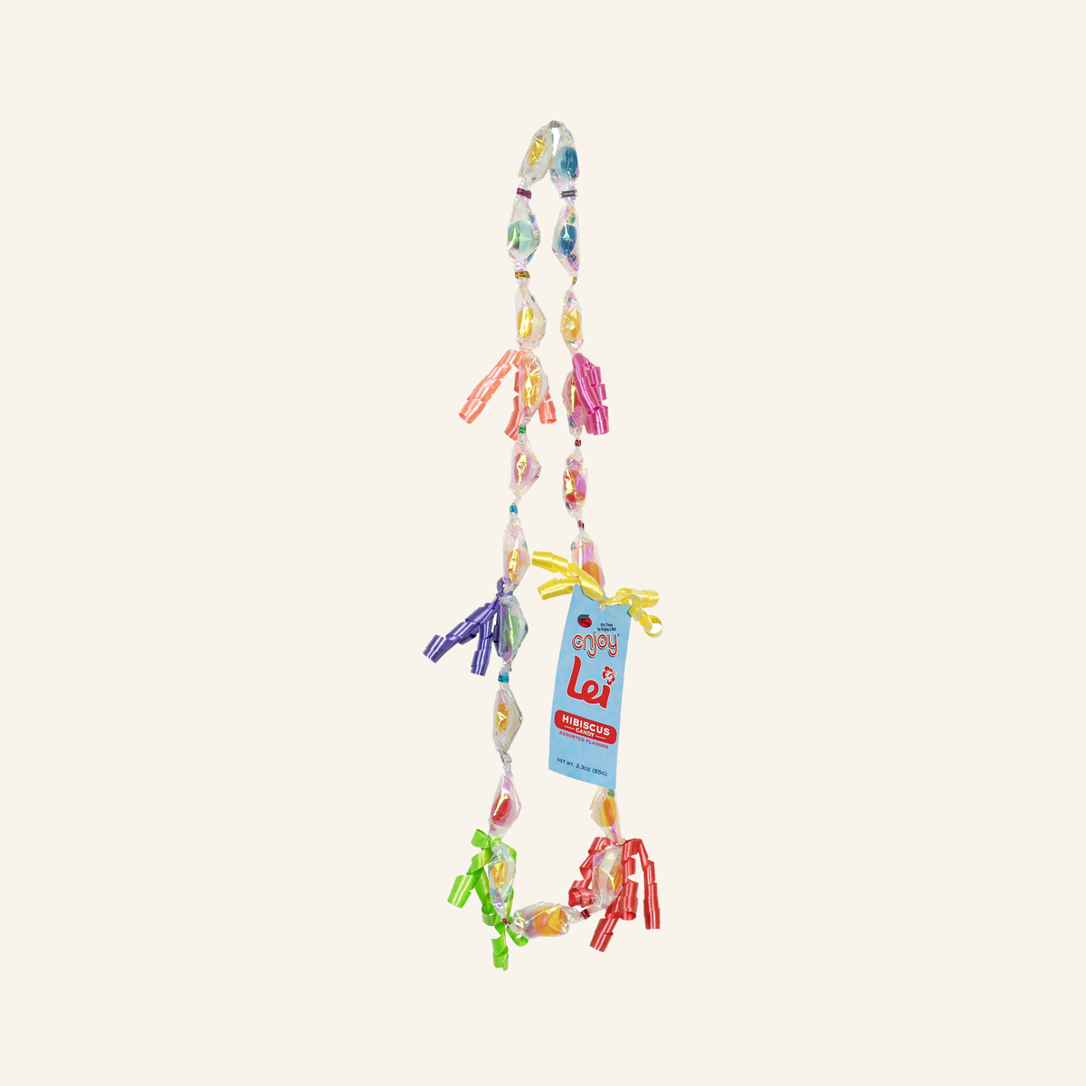 Enjoy Hibiscus Candy Lei, 2.3 oz