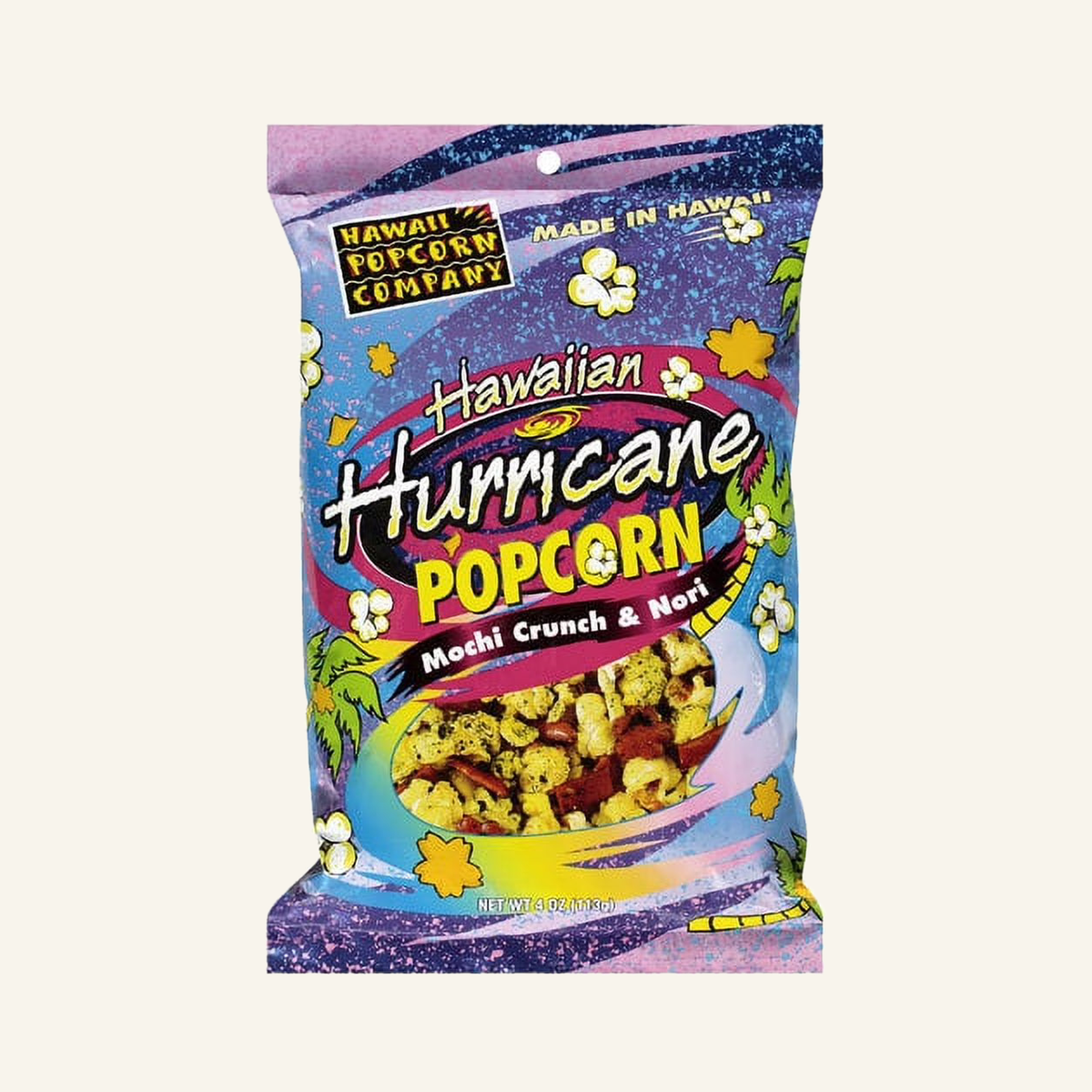 Hawaii Popcorn Company Hawaiian Hurricane Popcorn, 4 oz