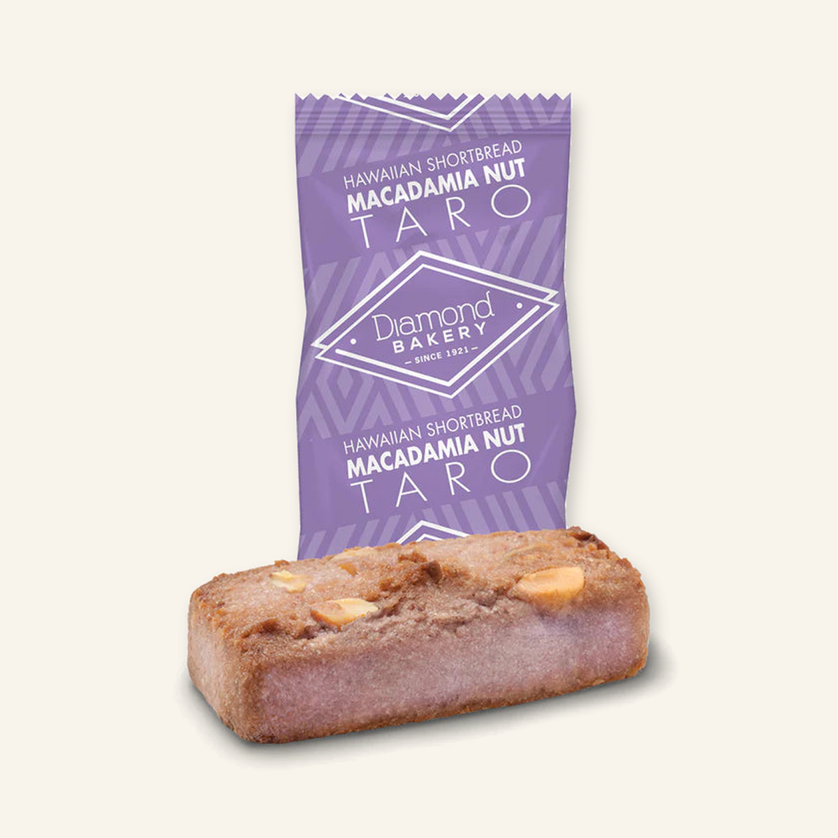 Diamond Bakery Hawaiian Macadamia Shortbread Cookies - Taro 4.0oz