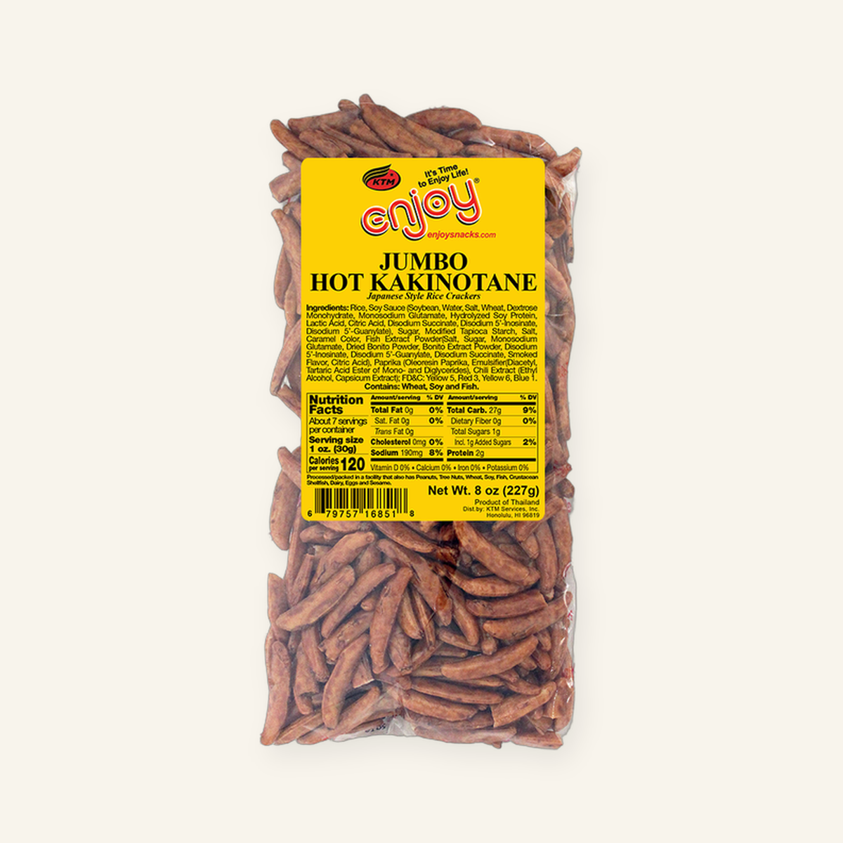 Enjoy Jumbo Hot Kakinotane - 8 oz