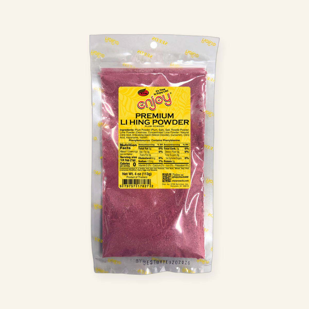 Enjoy Premium Li Hing Powder - 4 oz