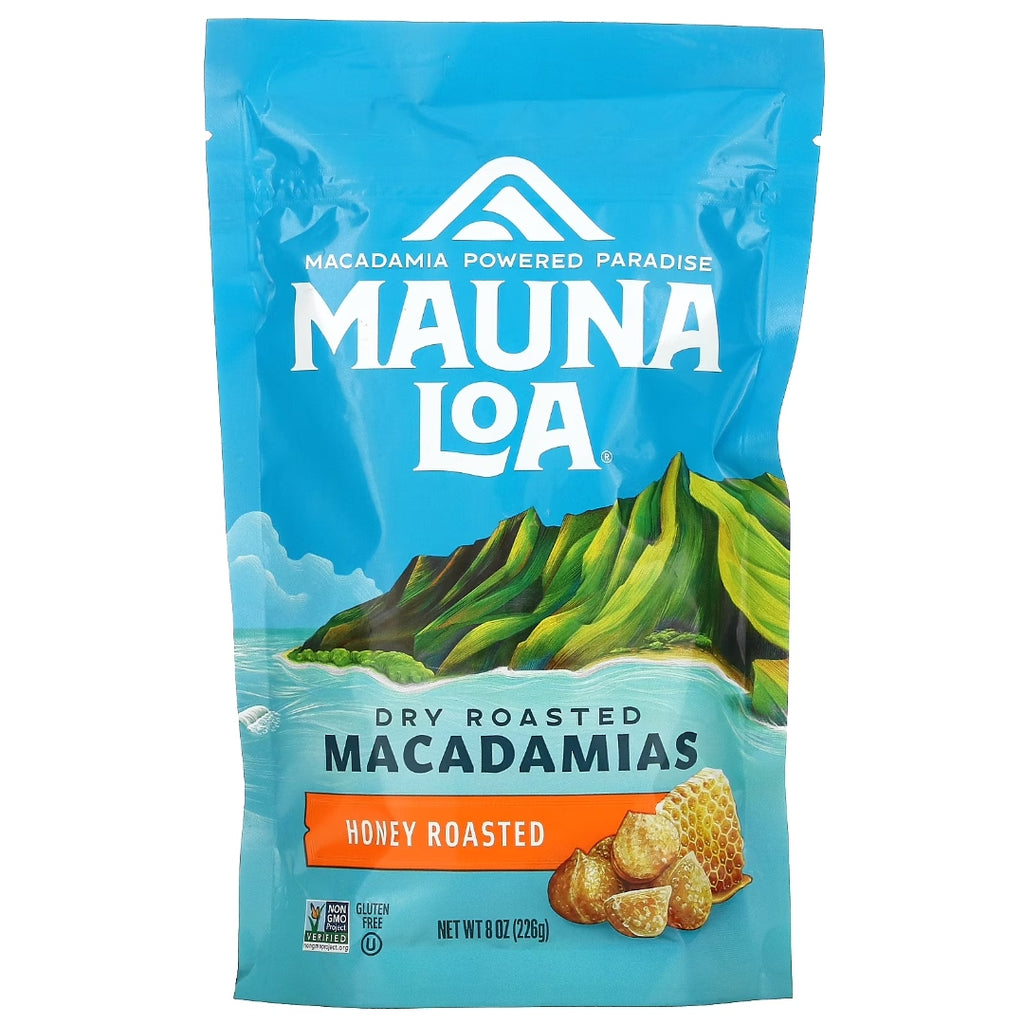 Mauna Loa Honey Roasted Macadamia Nuts - 8 oz