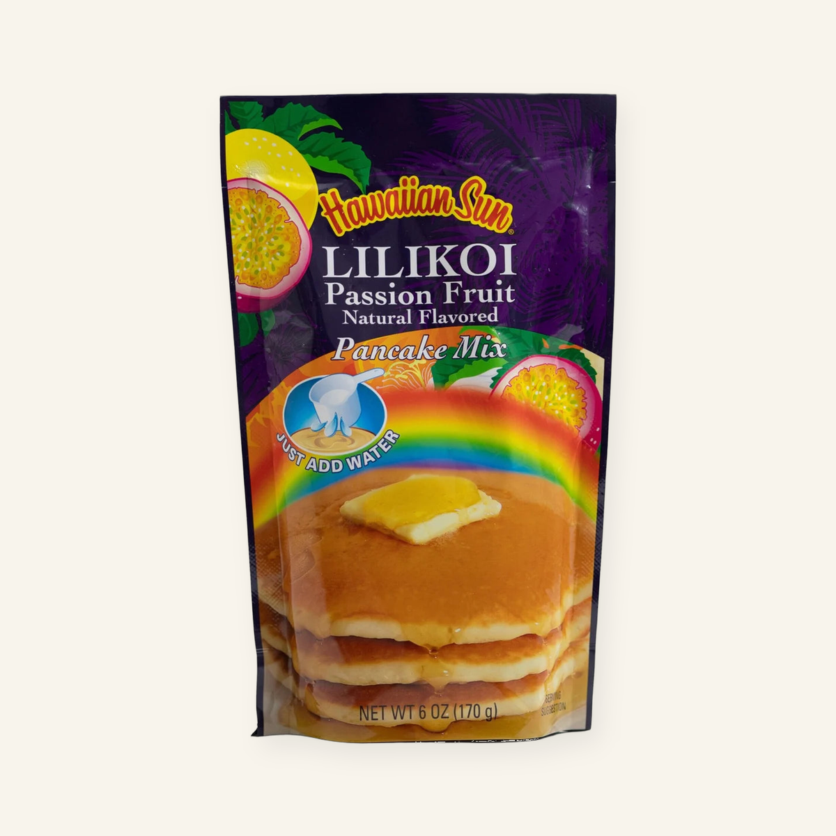 Hawaiian Sun Lilikoi Passion Fruit Pancake Mix - 6 oz