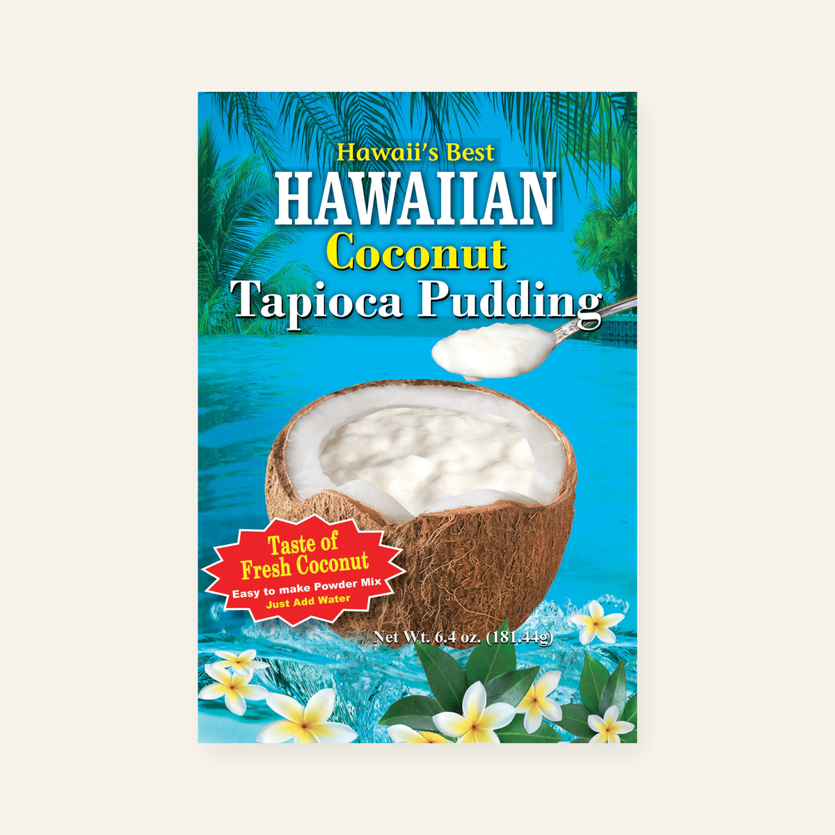 Hawaii's Best Coconut Tapioca Pudding Mix - 6.4 oz