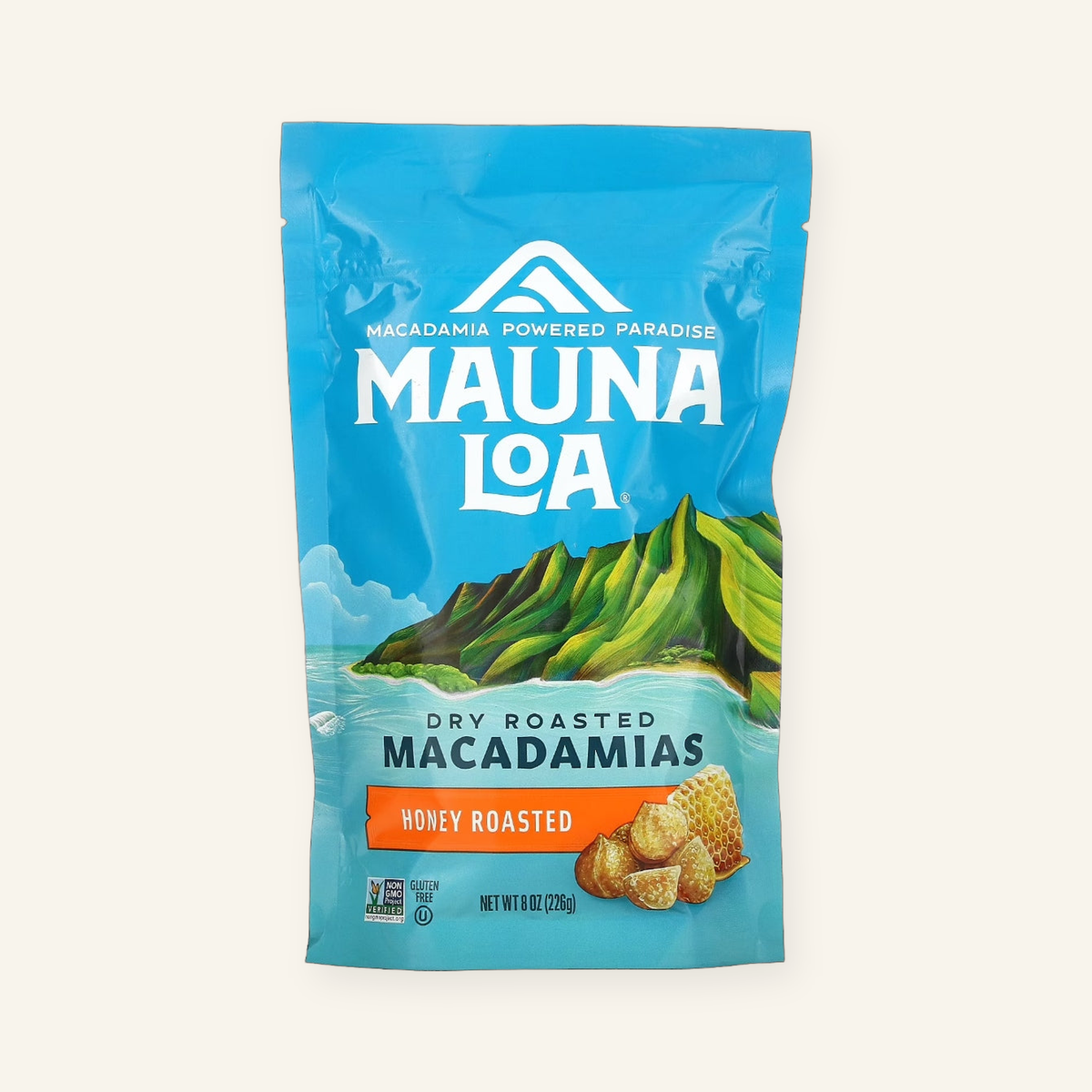 Mauna Loa Honey Roasted Macadamia Nuts - 8 oz