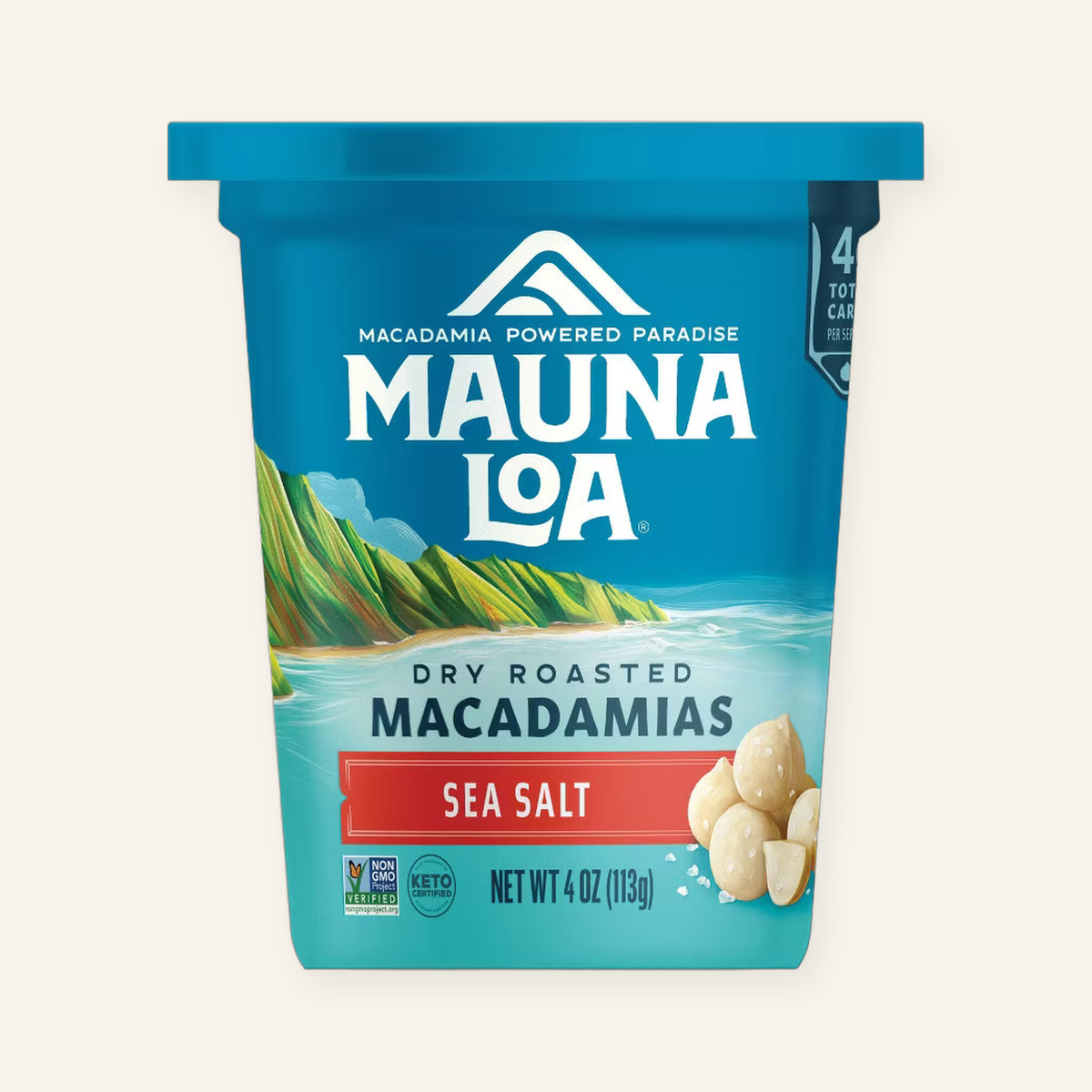 Mauna Loa Sea Salt Macadamia Nuts - 4.0 oz
