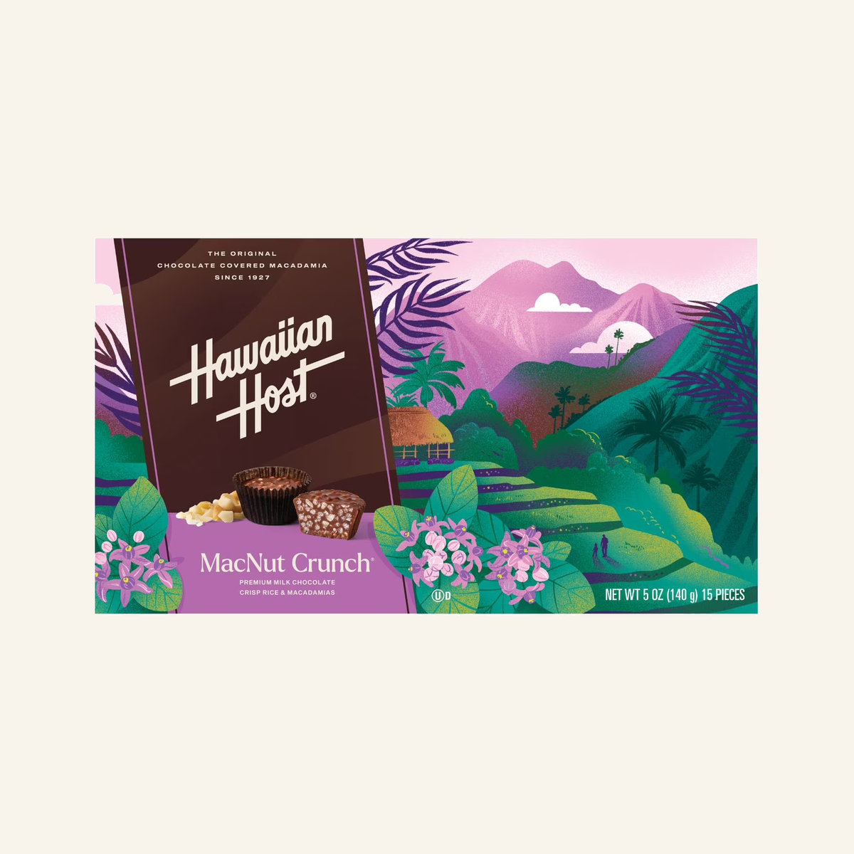 Hawaiian Host Mac Nut Crunch Box, 5 oz