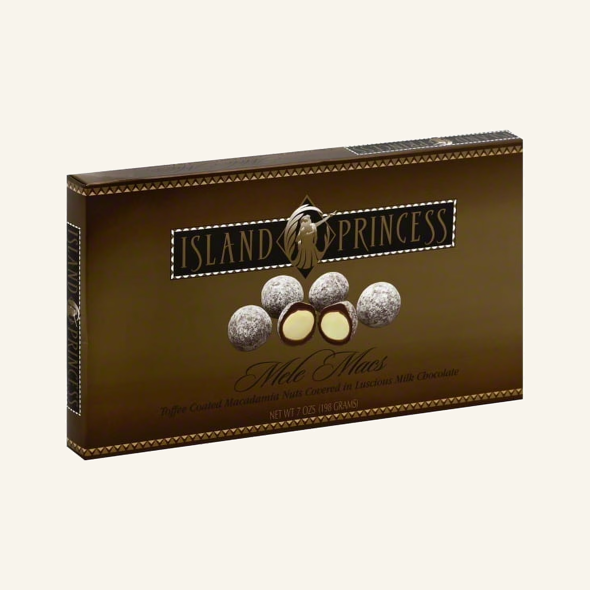 Island Princess Macadamia Nuts Toffee Coated Milk Chocolate, 7 oz.