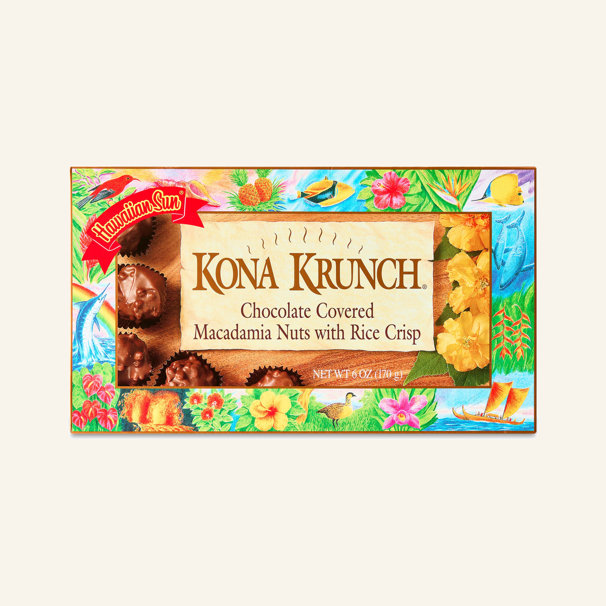 Hawaiian Sun Products Kona Crunch, 6 Oz.